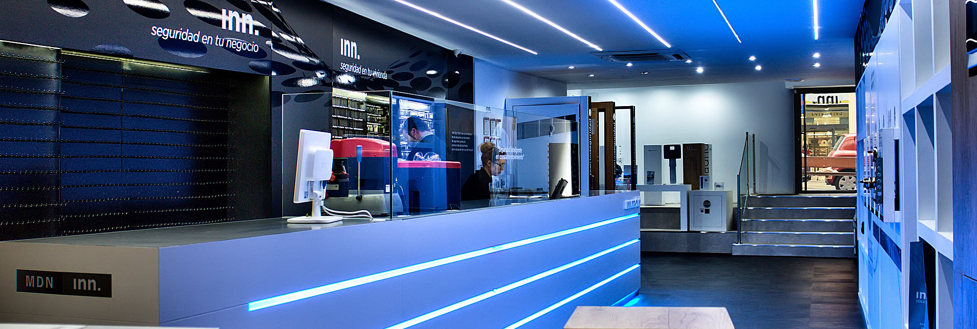 Tienda de seguridad en Madrid INN.