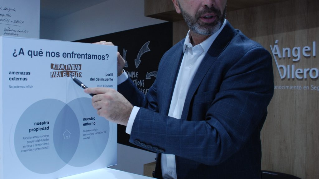 Reduce el riesgo de robo en hogar con Ángel Olleros