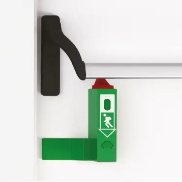 Detalle de salida de emergencia