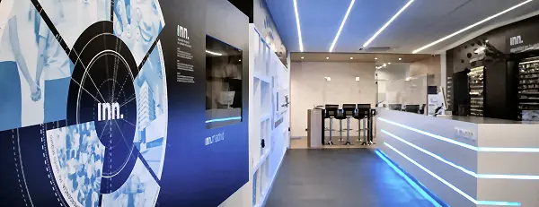 Interior de tienda Security Point Madrid